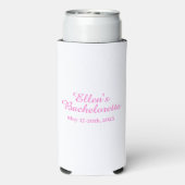 Bachelorette Koozie Selters Dosenkühler (Seltzer Rückseite)