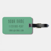 Bachelorette Kreuzfahrt, Mädchen-Wochenendausflug Gepäckanhänger (Rückseite horizontal)