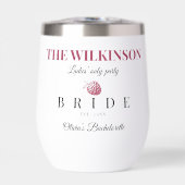 Bachelorette Ladys only Party Bridge Nachname (Vorderseite)