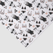 Bachelorette Lingerie Muster Tissue Seidenpapier (Ausschnitt)