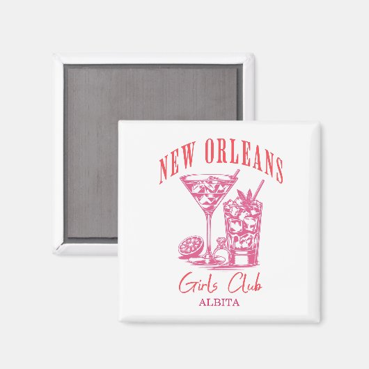 Bachelorette Magnet (Vorderseite/Rückseite)