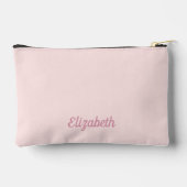 Bachelorette Makeup Bag Personalisiert letzte Rode Zubehörtasche (Rückseite)