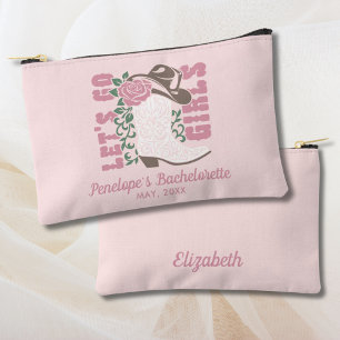 Bachelorette Makeup Bag Personalisiert letzte Rode Zubehörtasche