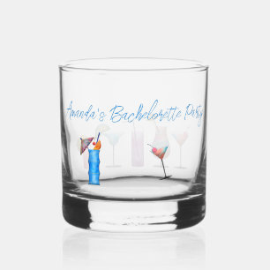 Bachelorette Martini Spiked Punch Whiskey Glass Whiskyglas