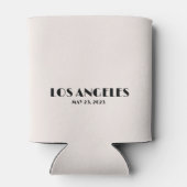 Bachelorette mit heißen rosa Herzen Dosenkühler (Rückseite)