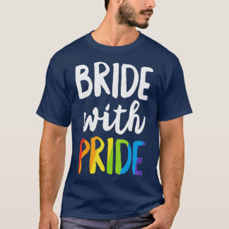 Bachelorette mit Rainbow Lesbian T-Shirt