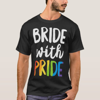 Bachelorette mit Rainbow Lesbian T-Shirt