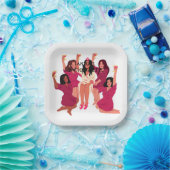 BACHELORETTE NAPKINS EDITABLE TEXT PAPPTELLER (Party)