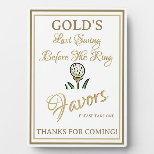 Bachelorette oder Brautparty Favoriten Gold und We Fotoplatte (Vorderseite)