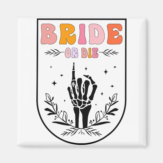 Bachelorette P Magnet (Vorne)
