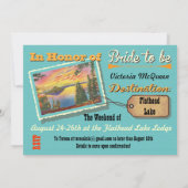 Bachelorette Party am Lago Maggiore Einladung (Rückseite)