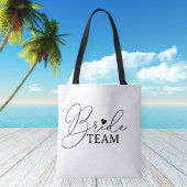 Bachelorette party  bag bride team tasche