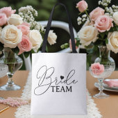 Bachelorette party  bag bride team tasche