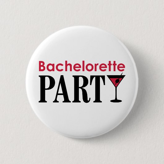 Bachelorette Party Button (Vorderseite)