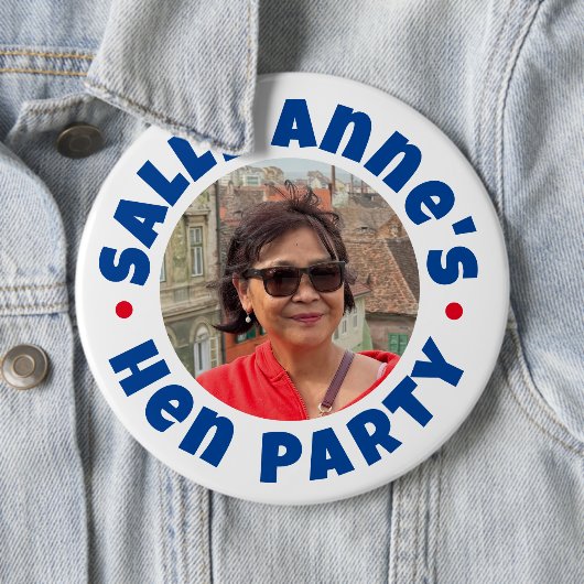 Bachelorette Party Button Abzeichen (Beispiel)