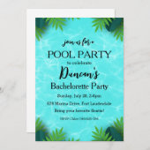 Bachelorette-Party Einladung (Vorne/Hinten)