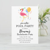 Bachelorette-Party Einladung (Stehend Vorderseite)