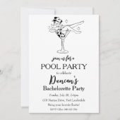 Bachelorette-Party Einladung (Vorderseite)