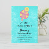 Bachelorette-Party Einladung (Stehend Vorderseite)