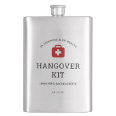 Bachelorette Party Hangover Kit Flachmann (Vorderseite)