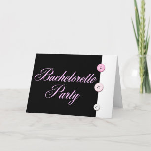 Bachelorette Party Karte