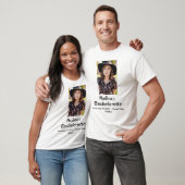 Bachelorette Personalisiert Name Foto T-Shirt (Unisex)