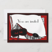 Bachelorette Pyjama-Party Einladung (Vorderseite)