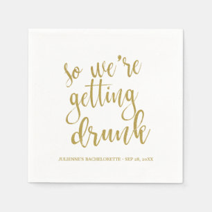 Bachelorette Serviette