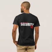Bachelorette-Sicherheit T-Shirt (Schwarz voll)