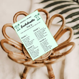 Bachelorette-Spielkarte für Margs & Matrimony Ankündigung