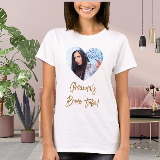 Bachelorette-Stamm der Foto T-Shirt