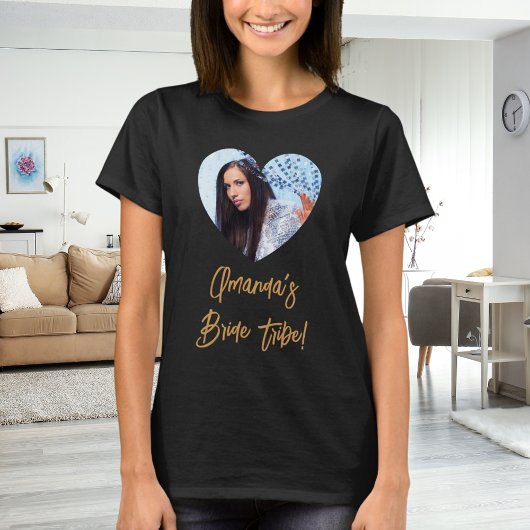 Bachelorette-Stamm der Foto T-Shirt