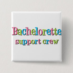 Bachelorette StützCrewknopf Button