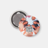 Bachelorette Team Bride Magnet (Vorderseite/Rückseite)