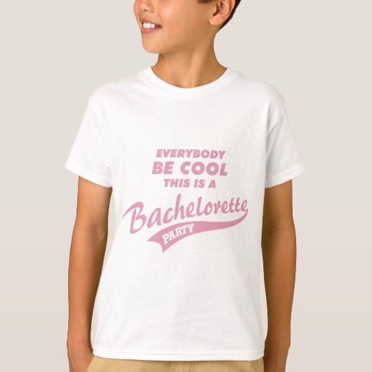 Bachelorette - Team Bride T-Shirt (Vorderseite)