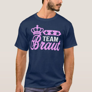 Bachelorette Team Bride Wedding Junggeselinnen-Abs T-Shirt