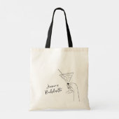 Bachelorette Tote Bag - Cocktail Bach Tasche (Rückseite)