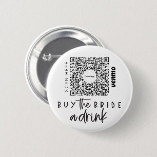 Bachelorette Venmo QR Code Kaufen Sie die Braut A  Button
