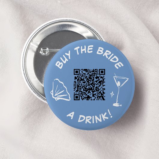 Bachelorette Venmo QR Code Kaufen Sie die Braut ei Button