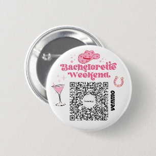 Bachelorette Venmo QR Code Kaufen Sie die Braut ei Button