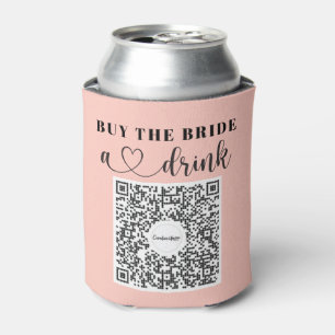 Bachelorette Venmo QR Code Kaufen Sie die Braut ei Dosenkühler