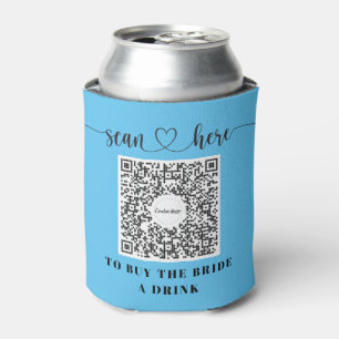 Bachelorette Venmo QR Code Kaufen Sie die Braut ei Dosenkühler