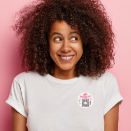 Bachelorette Venmo QR Code Kaufen Sie die Braut ei Runder Aufkleber