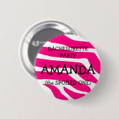 Bachelorette verdorbene button (Vorne & Hinten)