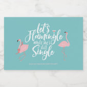 Bachelorette Verlobung Hen Party Mini-Tour Schaumweinetikett (Einzelnes Label)