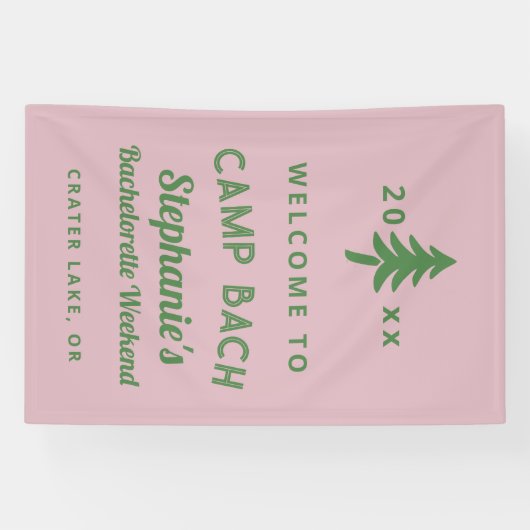 Bachelorette Weekend Banner (Horizontal)