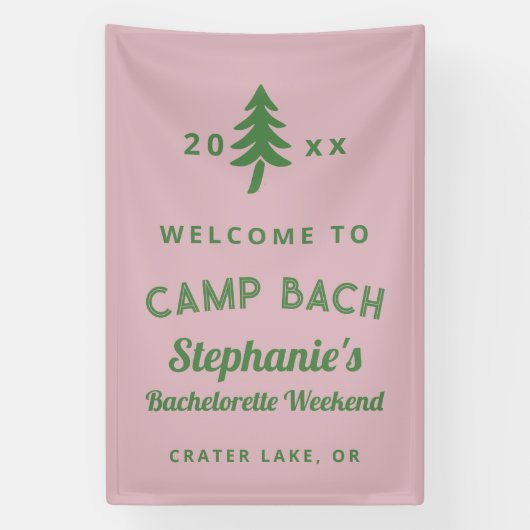 Bachelorette Weekend Banner (Vertikal)