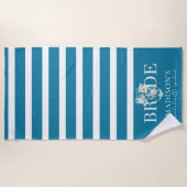 Bachelorette Weekend Bridge Strandtuch (Vorderseite)