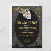 Bachelorette Weekend bzw. Die Halloween Einladung (Vorderseite)