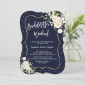 Bachelorette Weekend Einladung (Stehend Vorderseite)